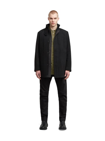 G-Star Raw Garber Wool Trench dk black