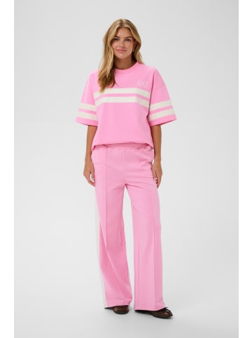 SAINT TROPEZ Casual Hose OsakaSZ Gerade Passform in Begonia Pink