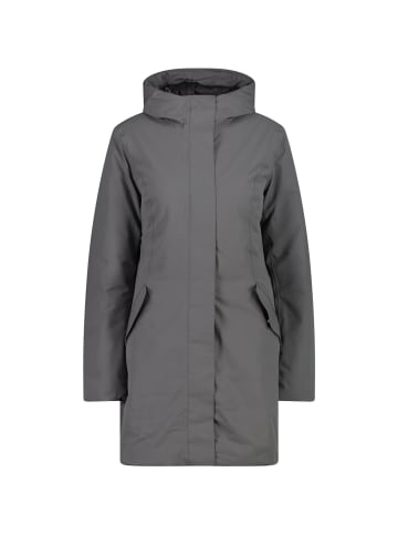 cmp Funktionsjacke WOMAN PARKA FIX HOOD in Grau