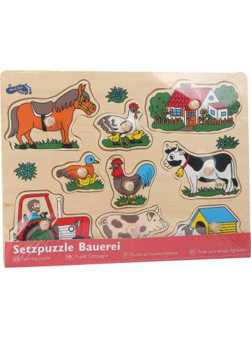 small foot Setzpuzzle Bauerei