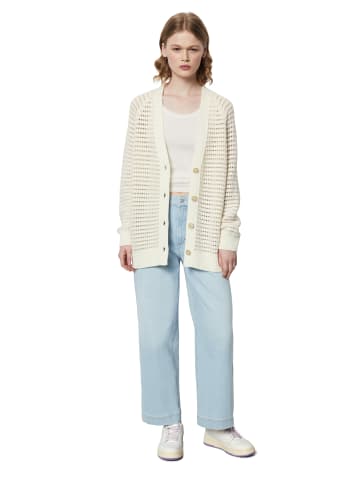 Marc O'Polo DENIM DfC V-Neck-Cardigan relaxed in egg white