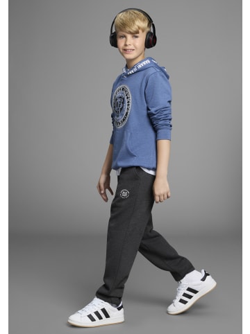 H.I.S. Sweathose in anthrazit meliert