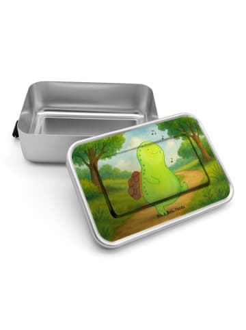 Mr. & Mrs. Panda Lunch Box Schildkröte Pfeifen Design ohne Spruch in Weiß