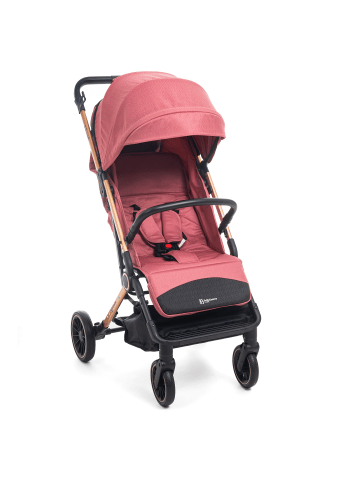 BeBelissimo 2 en 1 Kinderwagen, Liegebuggy,  mit Babyschale  40-85 cm Lioni in bordeaux