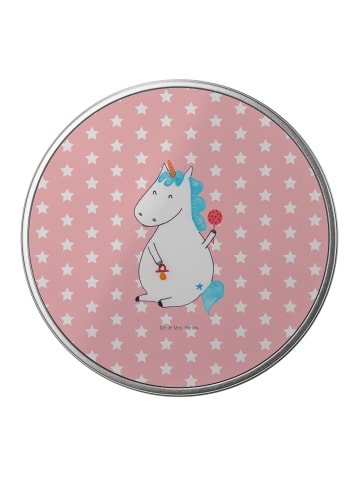 Mr. & Mrs. Panda Erinnerungsbox Einhorn Baby ohne Spruch in Rot Pastell