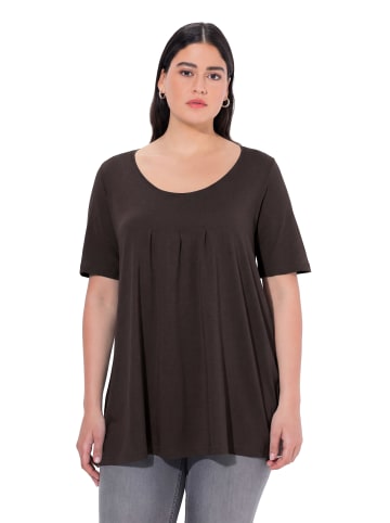 Ulla Popken Shirt in mahagoni