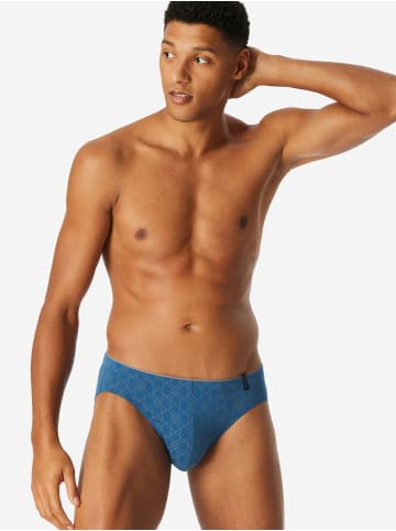 Schiesser Minislip Long Life Soft in Blau