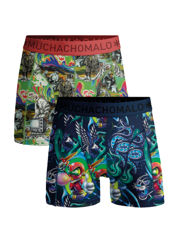 Muchachomalo 2er-Set: Boxershort in Mehrfarbig - für Kinder