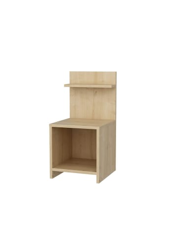 CALICOSY Nachttisch ULLMAN in Helles - (W) 35,6  x (H) 72  x (L) 37,4  cm
