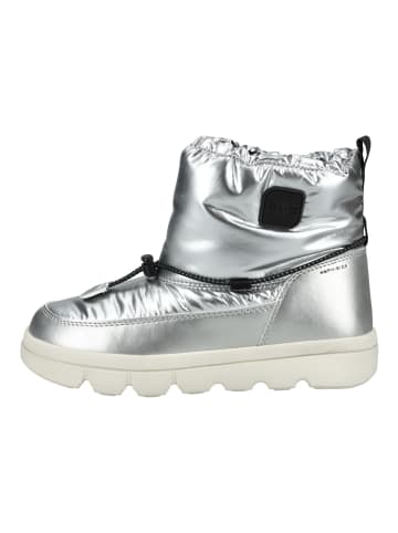 Geox Stiefelette Silber/Schwarz