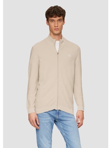 s.Oliver Strickjacke langarm in Beige