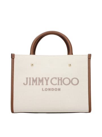 Jimmy Choo Beige Stoff Handtasche