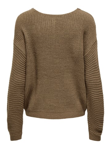 JDY Strickpullover in Malt Ball