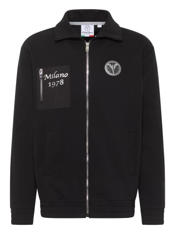 Carlo Colucci Sweatjacke Di Trocchio in Schwarz