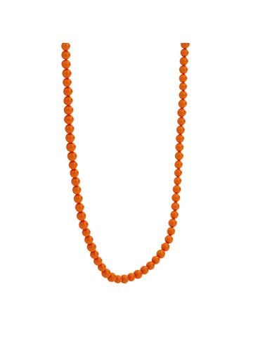 Ti Sento Milano Kette "Collier mit orangenen Steinen" in Orange