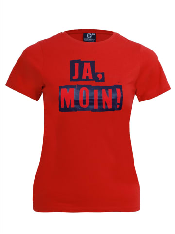 SCHIETWETTER "Ja Moin", 100% Baumwolle in red-navy