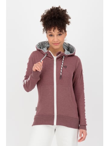 alife and kickin Sweatshirt JessyAK in plum