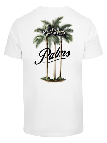 Mister Tee Mister Tee Three Palms Tee in white