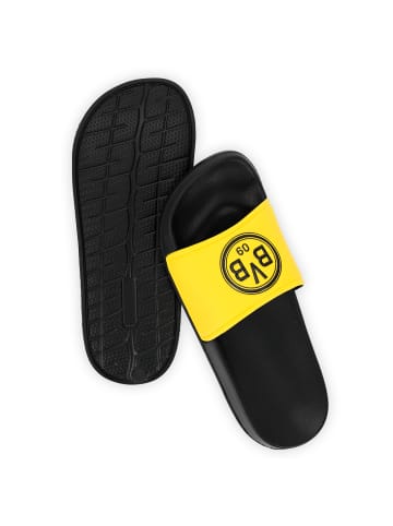 BVB BVB Iconic Lifestyle Badeschlappen in schwarzgelb