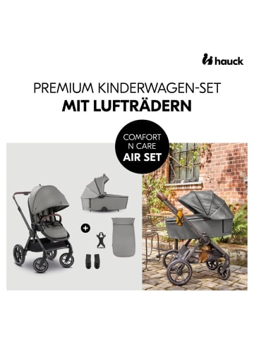Hauck Kombi-Kinderwagen Comfort N Care Air Set in grau