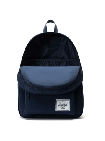 Herschel Classic XL - Rucksack 16" 45.5 cm (black diamond/black) in navy