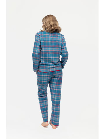 Cyberjammies Pyjama Oberteil Montana in Blau