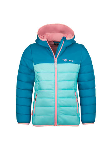 Trollkids Steppjacke Eikefjord in aqua haze