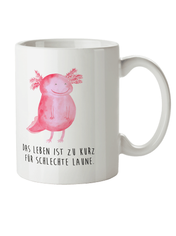 Mr. & Mrs. Panda Kinderpott Axolotl Glücklich mit Spruch in Weiß