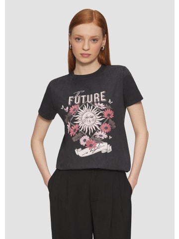 QS T-Shirt in 99D1_schwarz