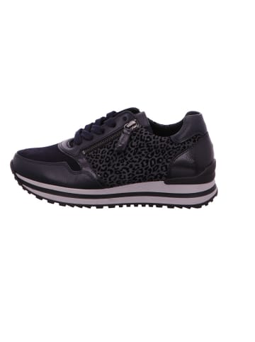 Gabor Sneaker Low in dark blue/leo