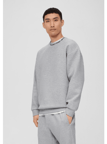 s.Oliver Sweatshirt langarm in Grau