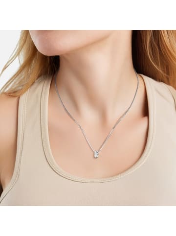 Glanzstücke München Kette Buchstabe E aus Sterling Silber in silber