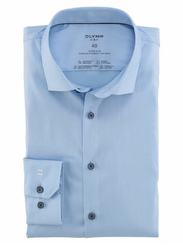 OLYMP  Langarm Business Hemd für Herren in blau