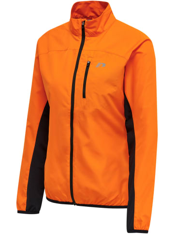 Newline Reißverschluss Jacke Reflektierend Logo Women's Core Damen in ORANGE TIGER