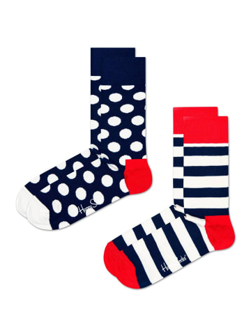 Happy Socks Socken 2er Pack in Big Dot