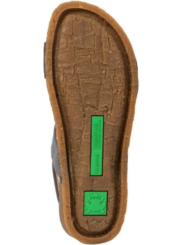 El Naturalista Riemchen Sandalen für Damen in blau