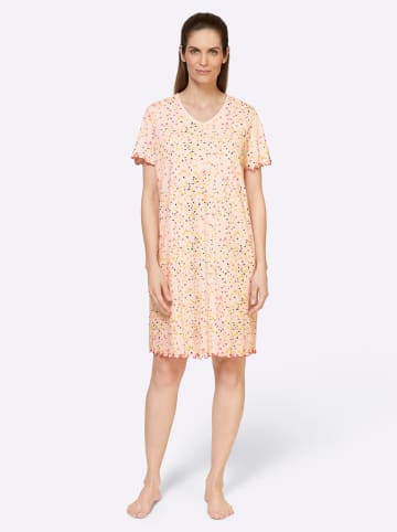 WITT WEIDEN Sleepshirts in altrosa + hellrosé-bedruckt