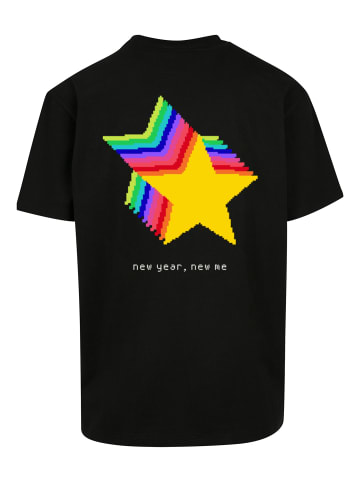 F4NT4STIC T-Shirt SIlvester Party Happy People Only in schwarz