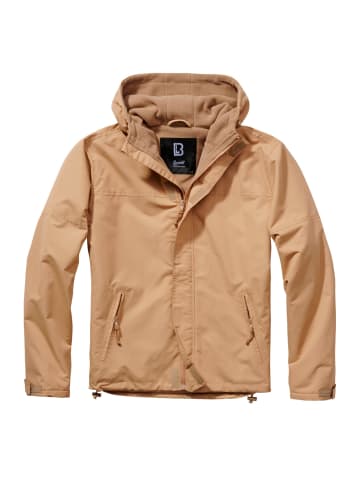 Brandit Windbreaker in camel