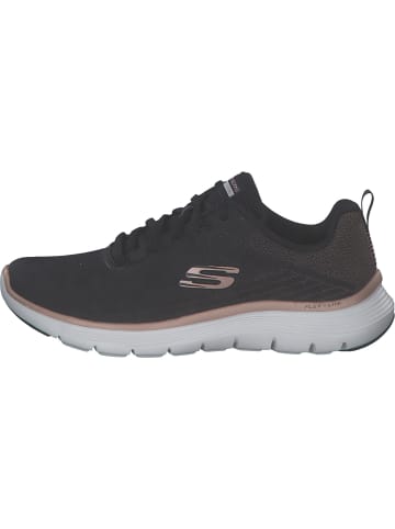 Skechers Schnürschuhe in black rose gold