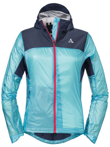 Schöffel Jacke "Hybrid Jkt Flow Trail L" in medium turquoise