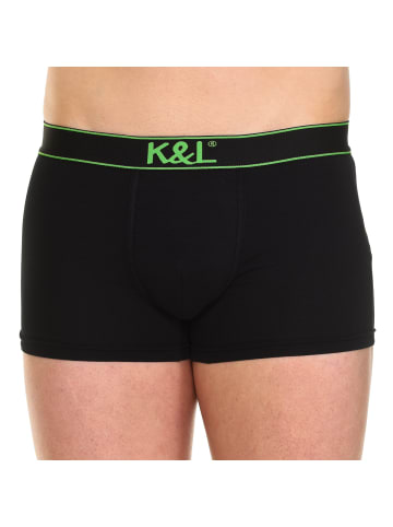 Kisses and Love 2er-Set: Boxershorts in Black