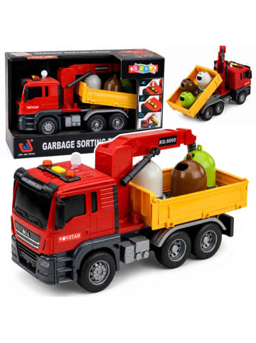 Wisam LKW-Kran Müllsortiercontainer Lichter Ton Rot