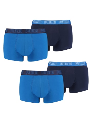 Puma Boxershorts PUMA BASIC TRUNK 4P in 003 - True Blue