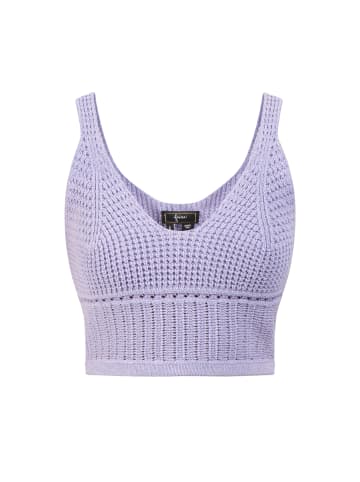 faina Damen Strick Tank Top in Flieder
