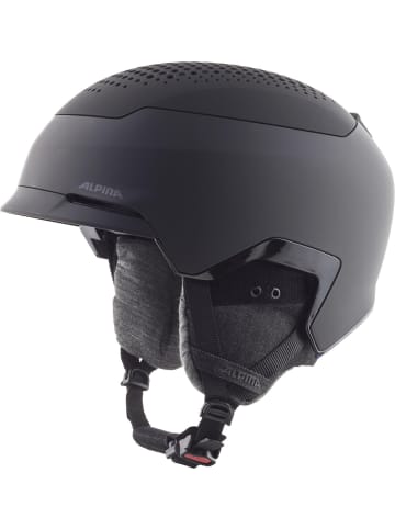 Alpina Skihelm ohne Visier in schwarz
