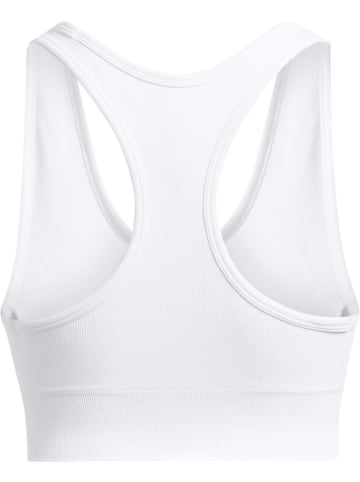 Under Armour Sport-BH "Vanish Seamless Mid Bra" in Weiß