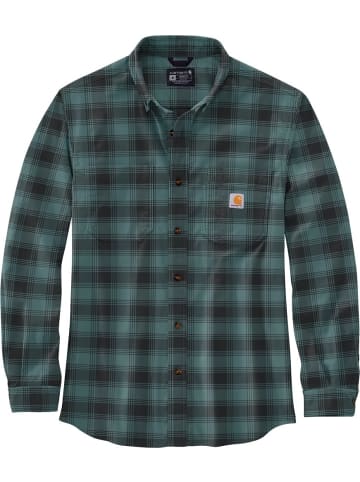 CARHARTT  Hemd "Plaid L/S 105945" in Grün