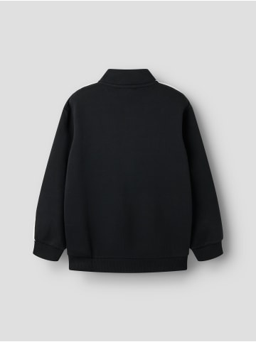 name it Sweatshirt mit Reißverschluss in Black Beauty1