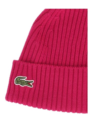 Lacoste Mützen RB0001-00 in Rubinrot